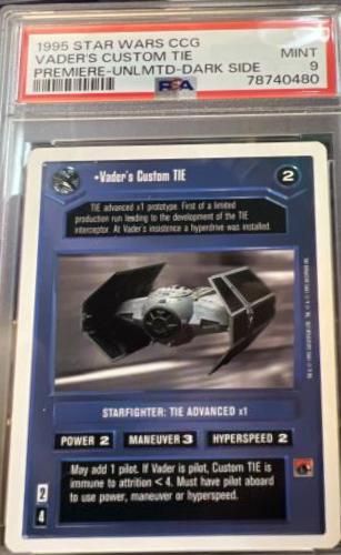 Vader's Custom TIE Star Wars CCG Premiere