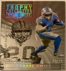 Barry Sanders, D'Andre Swift [Wild Card] #TC-41 Football Cards 2022 Panini Illusions Trophy Collection Prices