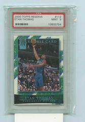 Etan Thomas #112 Basketball Cards 2000 Topps Reserve Prices