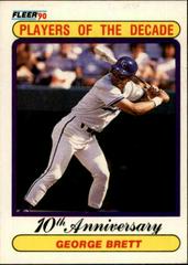 George Brett #621 Baseball Cards 1991 Fleer Prices