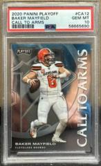 Baker Mayfield #CA12 Football Cards 2020 Panini Playoff Call to Arms Prices