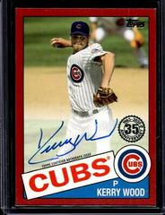 Kerry Wood [Red] Baseball Cards 2020 Topps 1985 35th Anniversary Autographs Prices