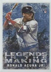 Ronald Acuna Jr. [Blue] #LITM-1 Baseball Cards 2018 Topps Update Legends in the Making Prices