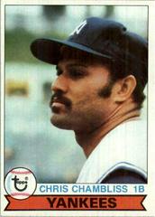 Chris Chambliss #12 Baseball Cards 1979 Burger King Yankees Prices