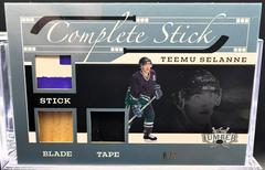 Teemu Selanne [Platinum] Hockey Cards 2021 Leaf Lumber Complete Stick Prices