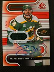 Mats Zuccarello [Red Autograph Jersey] #74 Hockey Cards 2022 SP Game Used Prices