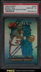 Grant Hill [Refractor w/ Coating] #200 Basketball Cards 1994 Finest Prices