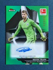 Kevin Trapp [Green Refractor] Soccer Cards 2020 Topps Finest Bundesliga Autographs Prices