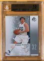 Jimmer Fredette #17 Basketball Cards 2011 SP Authentic Prices