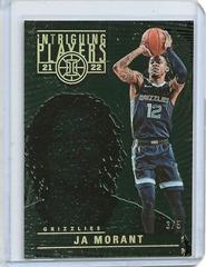 Ja Morant [Green] Basketball Cards 2021 Panini Illusions Intriguing Players Prices