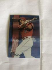 Mike Trout [Blue Refractor] #1 Baseball Cards 2016 Topps Finest Prices