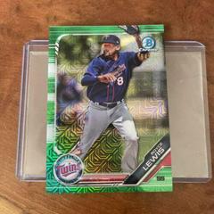 Royce Lewis [Green Refractor] #BCP-103 Baseball Cards 2019 Bowman Chrome Prospects Prices