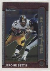 Jerome Bettis [Gold] Football Cards 1999 Bowman Chrome Prices