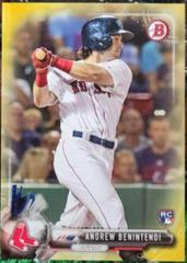 Andrew Benintendi [Gold] Baseball Cards 2017 Bowman Prices