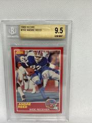 Andre Reed Football Cards 1989 Panini Score Prices