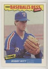 Bobby Witt Baseball Cards 1986 Fleer Baseball's Best Prices