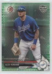 Alex Verdugo [Green Holiday Sweater] Baseball Cards 2017 Topps Holiday Bowman Prices
