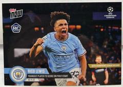 Rico Lewis #62 Soccer Cards 2022 Topps Now UEFA Champions League Prices