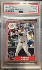 Aaron Judge [Mini Red] #87-58 Baseball Cards 2017 Topps 1987 Prices