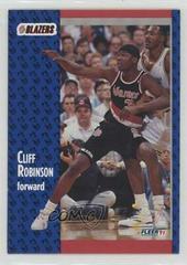 Cliff Robinson #172 Basketball Cards 1991 Fleer Prices
