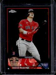 Reese McGuire [Black] #USCS115 Baseball Cards 2023 Topps Chrome Update Sapphire Prices