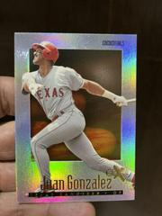 Juan Gonzalez [Essential Credentials] #46 Baseball Cards 1997 Skybox EX 2000 Prices