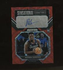 Adama Sanogo [Choice Red] #SS-ADS Basketball Cards 2023 Panini Prizm Draft Picks Sensational Signatures Prices