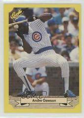 Andre Dawson [Yellow Back] Baseball Cards 1987 Classic Travel Update Prices