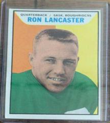 Ron Lancaster #96 Football Cards 1965 Topps CFL Prices