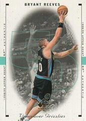 Bryant Reeves Basketball Cards 1998 SP Authentic Prices