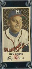 Ray Crone #20 Baseball Cards 1954 Johnston Cookies Braves Prices