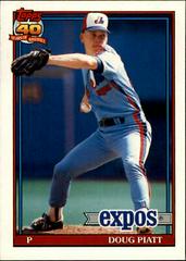 Doug Piatt #92T Baseball Cards 1991 Topps Traded Prices