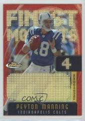 Peyton Manning #FM4 Football Cards 2005 Topps Finest Manning Moments Prices