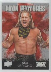 Chris Jericho [Silver] Wrestling Cards 2021 Upper Deck AEW Main Features Prices