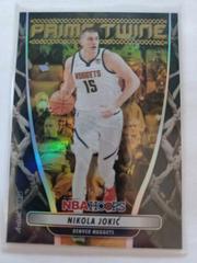 Nikola Jokic [Hyper Green] #11 Basketball Cards 2022 Panini Hoops Prime Twine Prices