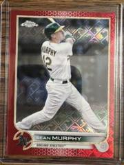 Sean Murphy [Red] #49 Baseball Cards 2022 Topps Chrome Logofractor Prices