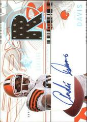 Andre Davis [Signed Jersey] Football Cards 2002 Spx Prices