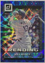 Max Muncy [Blue] #T-12 Baseball Cards 2022 Panini Donruss Trending Prices