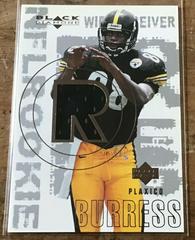 Plaxico Burress [Rookie Jersey] #170 Football Cards 2000 Upper Deck Black Diamond Prices