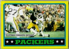 Packers Team [Paul Coffman] Football Cards 1986 Topps Prices