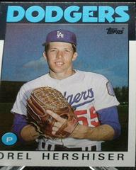 Orel Hershiser Baseball Cards 1986 Topps Prices