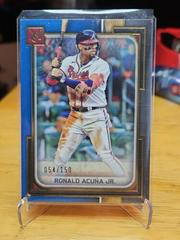 Ronald Acuna Jr. [Sapphire] #25 Baseball Cards 2023 Topps Museum Collection Prices