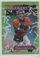 Peyton Manning [Green Refractor] #95FRR-PD Football Cards 2015 Topps Finest 1995 Refractor Prices