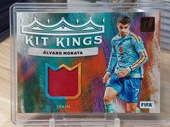 Alvaro Morata #KK-AMO Soccer Cards 2022 Panini Donruss Kit Kings Prices