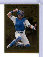 Mike Piazza [Gold] Baseball Cards 1996 Leaf Steel Prices