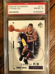 Tyronn Lue Basketball Cards 1998 SP Authentic Prices