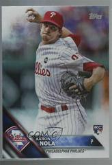 Aaron Nola [Rainbow Foil] #133 Baseball Cards 2016 Topps Prices