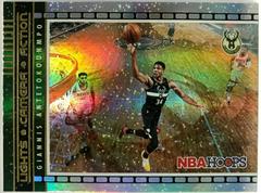 Giannis Antetokounmpo [Holo] Basketball Cards 2021 Panini Hoops Lights Camera Action Prices