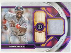 Kirby Puckett [Purple] #TR-KP Baseball Cards 2023 Topps Tribute Triple Relics Prices