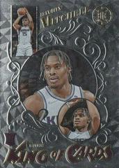 Davion Mitchell #33 Basketball Cards 2021 Panini Illusions King of Cards Prices